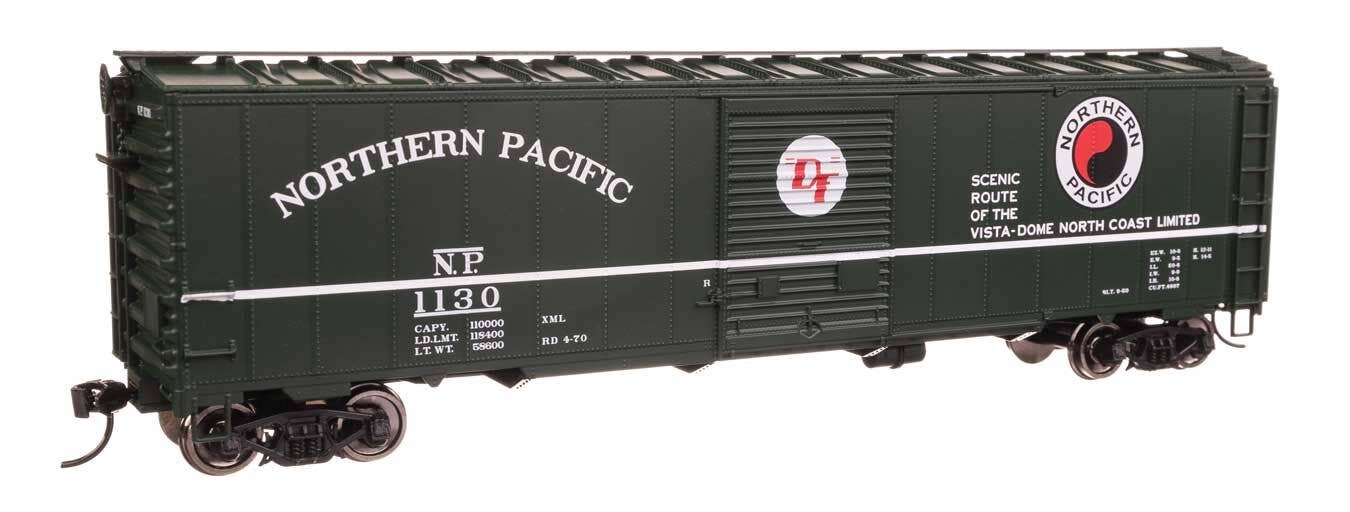 Walthers HO 46521 50' AAR Single Door Boxcar - Ready to Run - Northern Pacific #1130