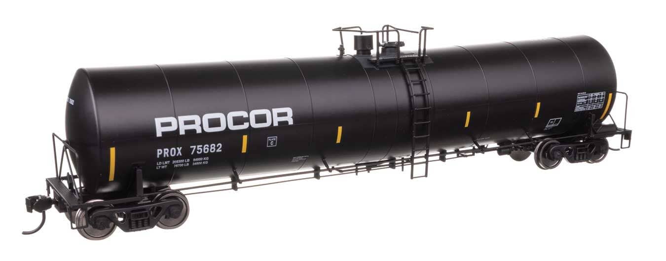 Walthers HO 48232 Trinity 25,000-Gallon Tank Car - Procor #75682