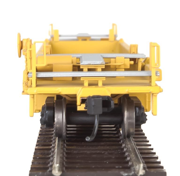 Walthers HO 5637 Thrall Rebuilt 40' Well Car - TTX DTTX #53215 (yellow, black, large red TTX Forward Thinking logo, yellow