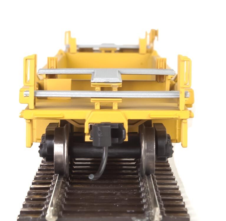 Walthers HO 5637 Thrall Rebuilt 40' Well Car - TTX DTTX #53215 (yellow, black, large red TTX Forward Thinking logo, yellow