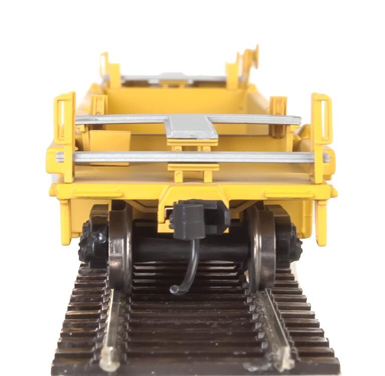 Walthers HO 5639 Thrall Rebuilt 40' Well Car - TTX DTTX #55585 (yellow, black, large red TTX Forward Thinking logo, yellow