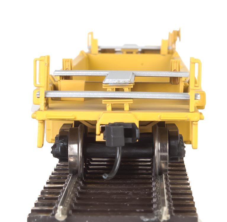 Walthers HO 5640 Thrall Rebuilt 40' Well Car - TTX DTTX #55657 (yellow, black, large red TTX Forward Thinking logo, yellow