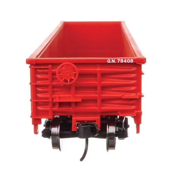 Walthers HO 6079 53' Corrugated-Side Gondola - Ready To Run - Great Nothern #78408