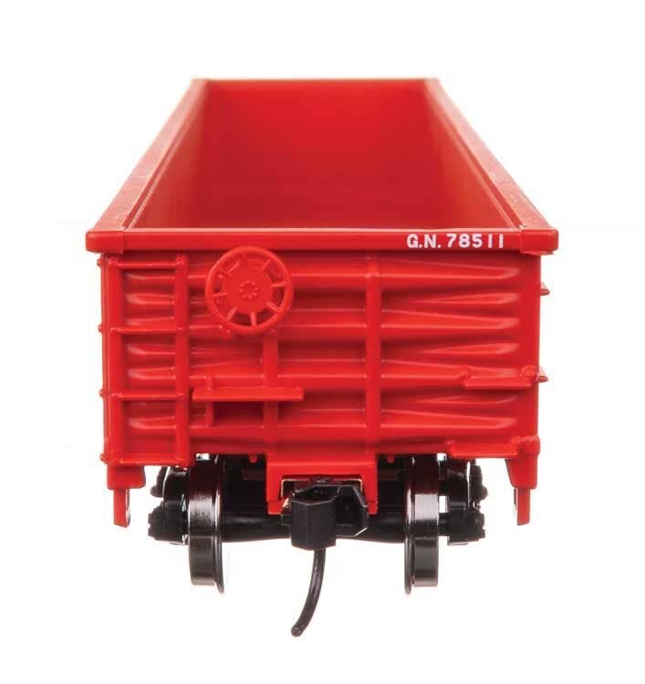 Walthers HO 6080 53' Corrugated-Side Gondola - Ready To Run - Great Nothern #78511