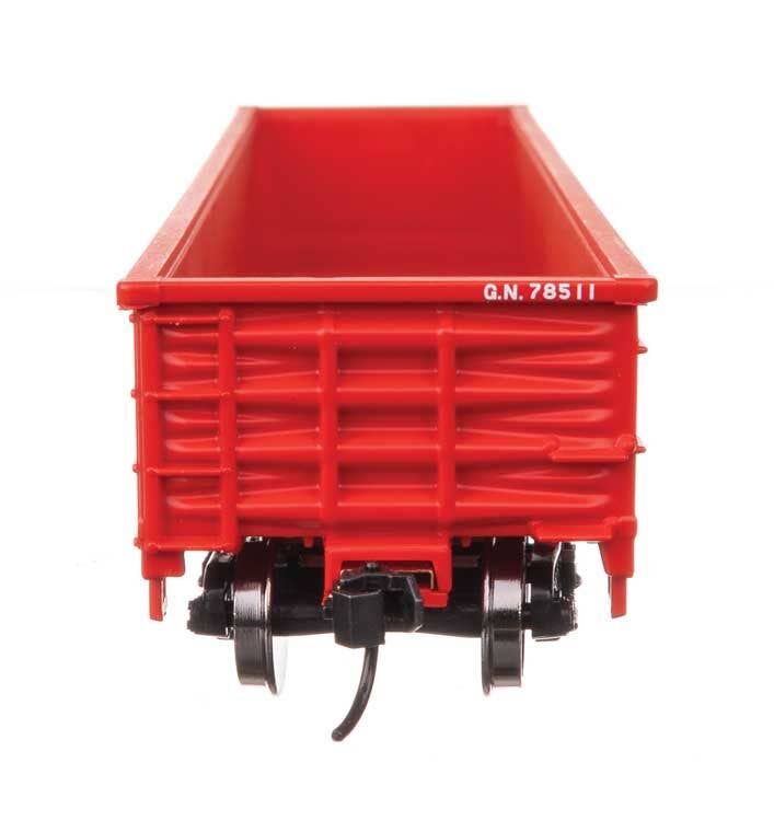 Walthers HO 6080 53' Corrugated-Side Gondola - Ready To Run - Great Nothern #78511
