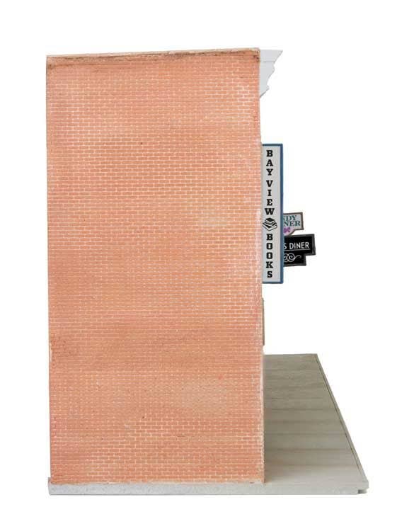 Walthers HO 4072 Merchant Row Background Building - Kit
