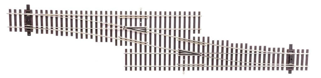 Walthers HO 83074 Code 83 Nickel Silver DCC Friendly Number 5 Single Crossover Turnout - Right Hand