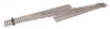 Walthers HO 83074 Code 83 Nickel Silver DCC Friendly Number 5 Single Crossover Turnout - Right Hand