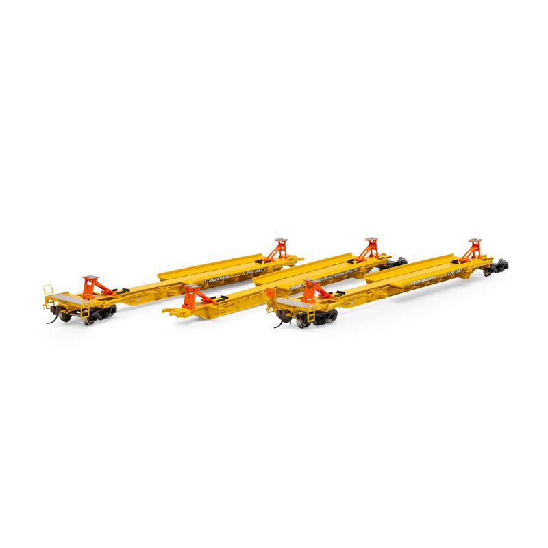 Athearn ATH15672 HO RTR 57' Trinity Spine Car, TTRX #360985 (3)