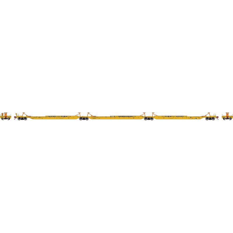Athearn ATH15673 HO RTR 57' Trinity Spine Car, TTRX #361100 (3)