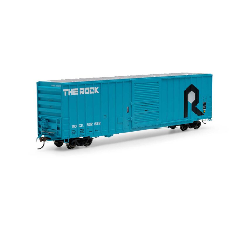 Athearn ATH72848 HO 60' ICC Hi-Cube Box, ROCK #532622