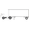 Athearn ATH90991 HO RTR Ford C/28' Trailer, Owner Operator
