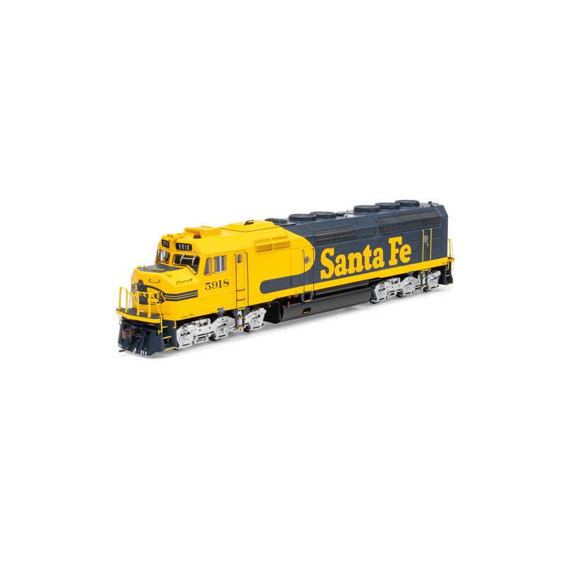 Athearn Genesis ATHG18368 HO F45 Locomotive with DCC & Sound, ATSF #5918