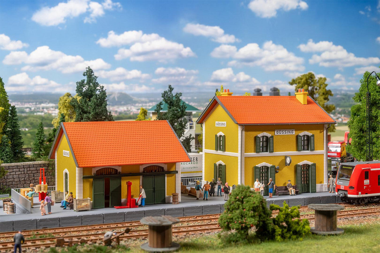Faller 110154 HO Güssing Railway station