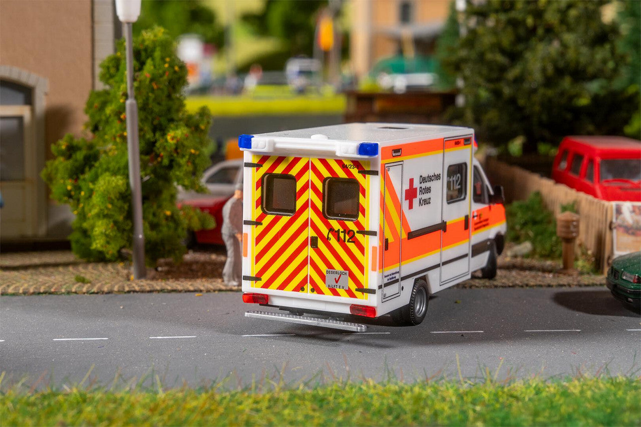 Faller 161445 HO MB Sprinter DRK Ambulance (HERPA)