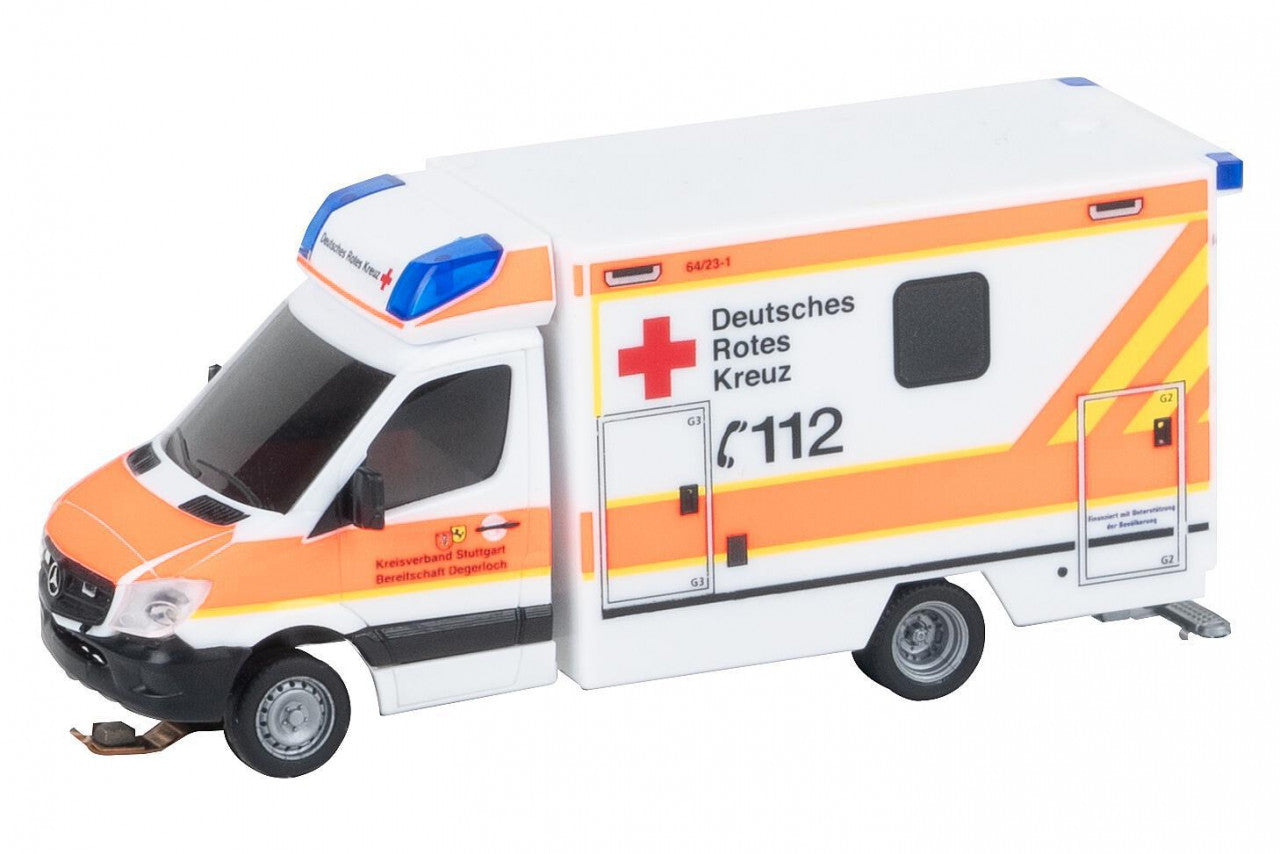 Faller 161445 HO MB Sprinter DRK Ambulance (HERPA)