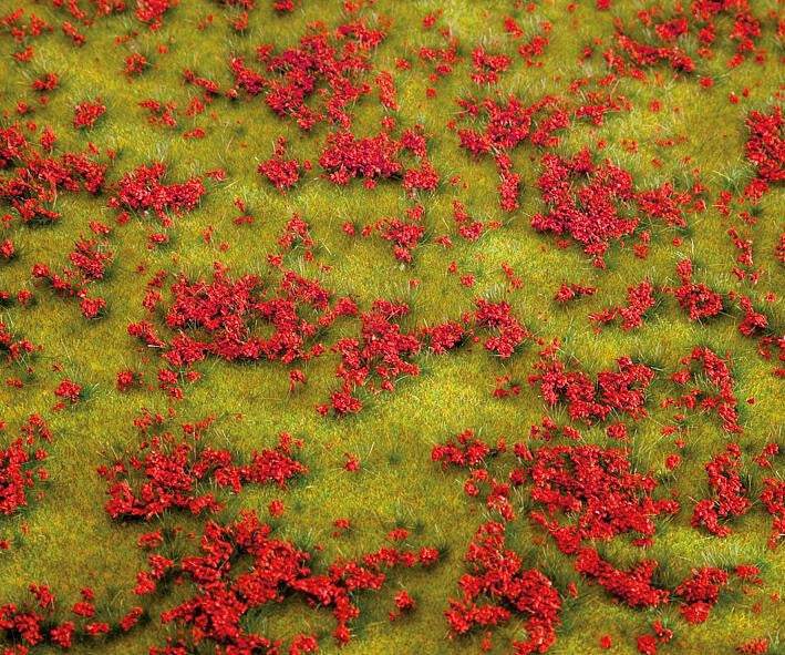 Faller 180460 HO, TT, N PREMIUM Landscape segment, Flowering meadow, red