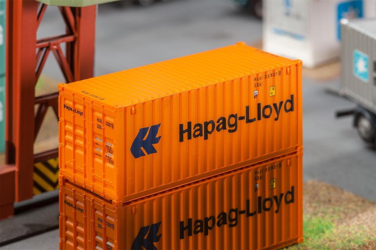 Faller 180826 HO 20’ Container Hapag-Lloyd