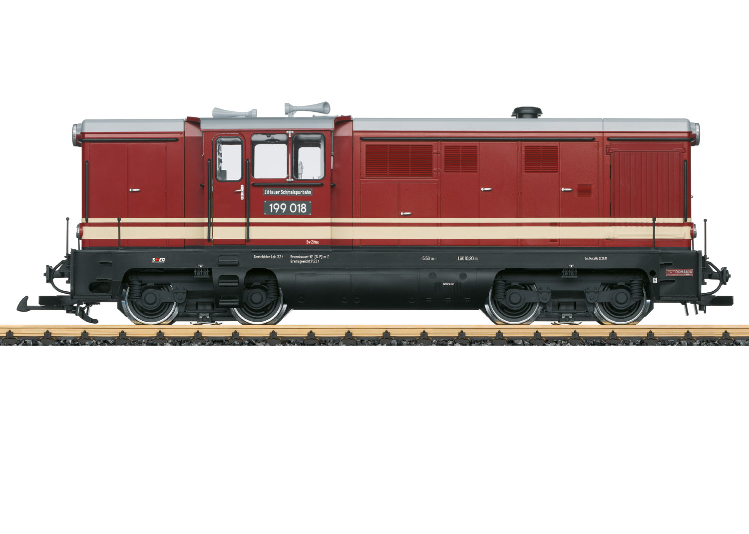 LGB 26450 G SOEG Diesel Locomotive 199 018 Era VI