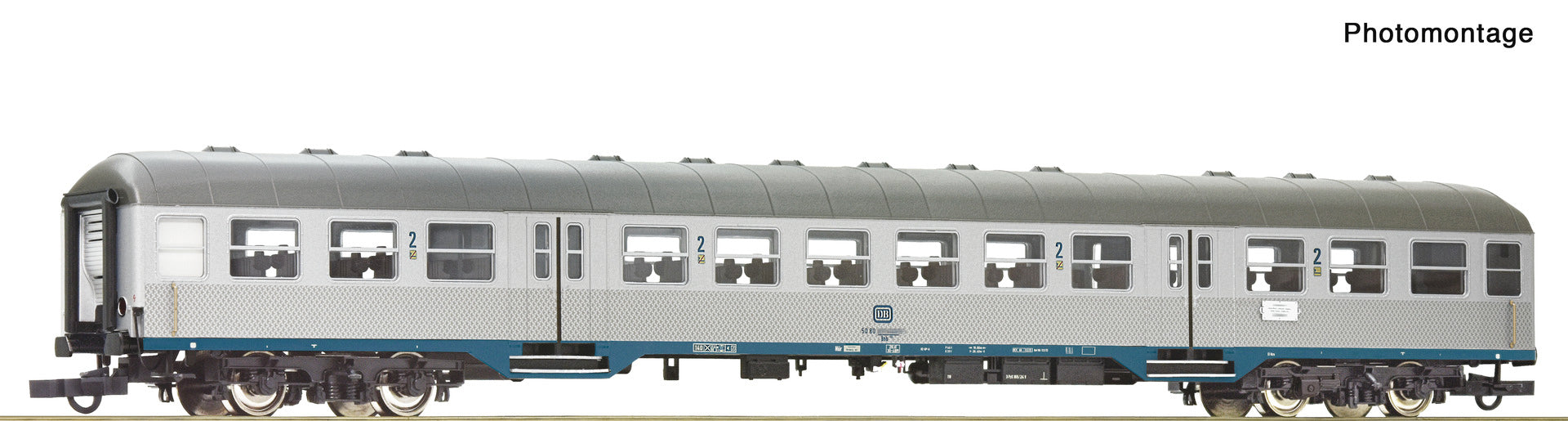 Roco 6200165 HO 2nd class commuter coach, DB