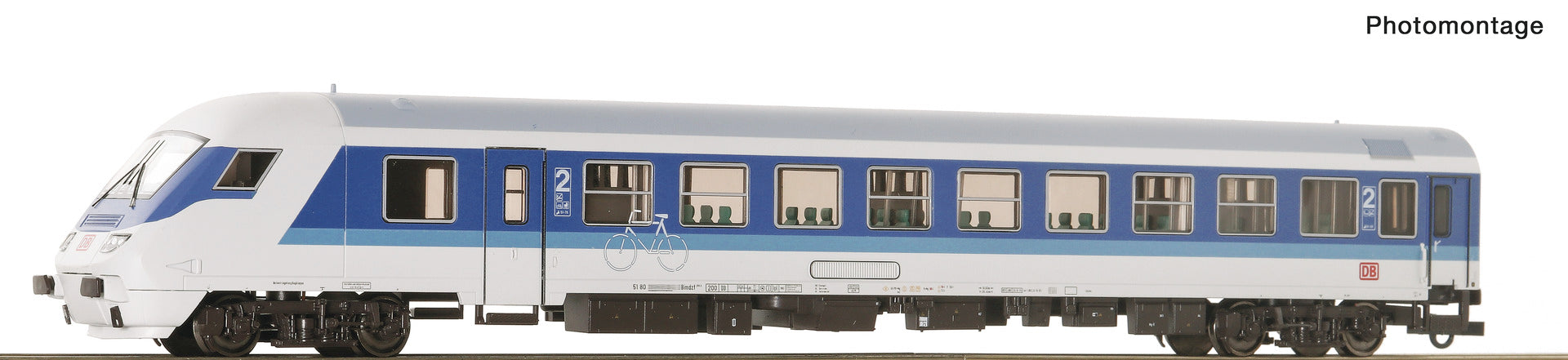Roco 6210210 HO 2nd class InterRegio control cab coach "IR 461", DB AG