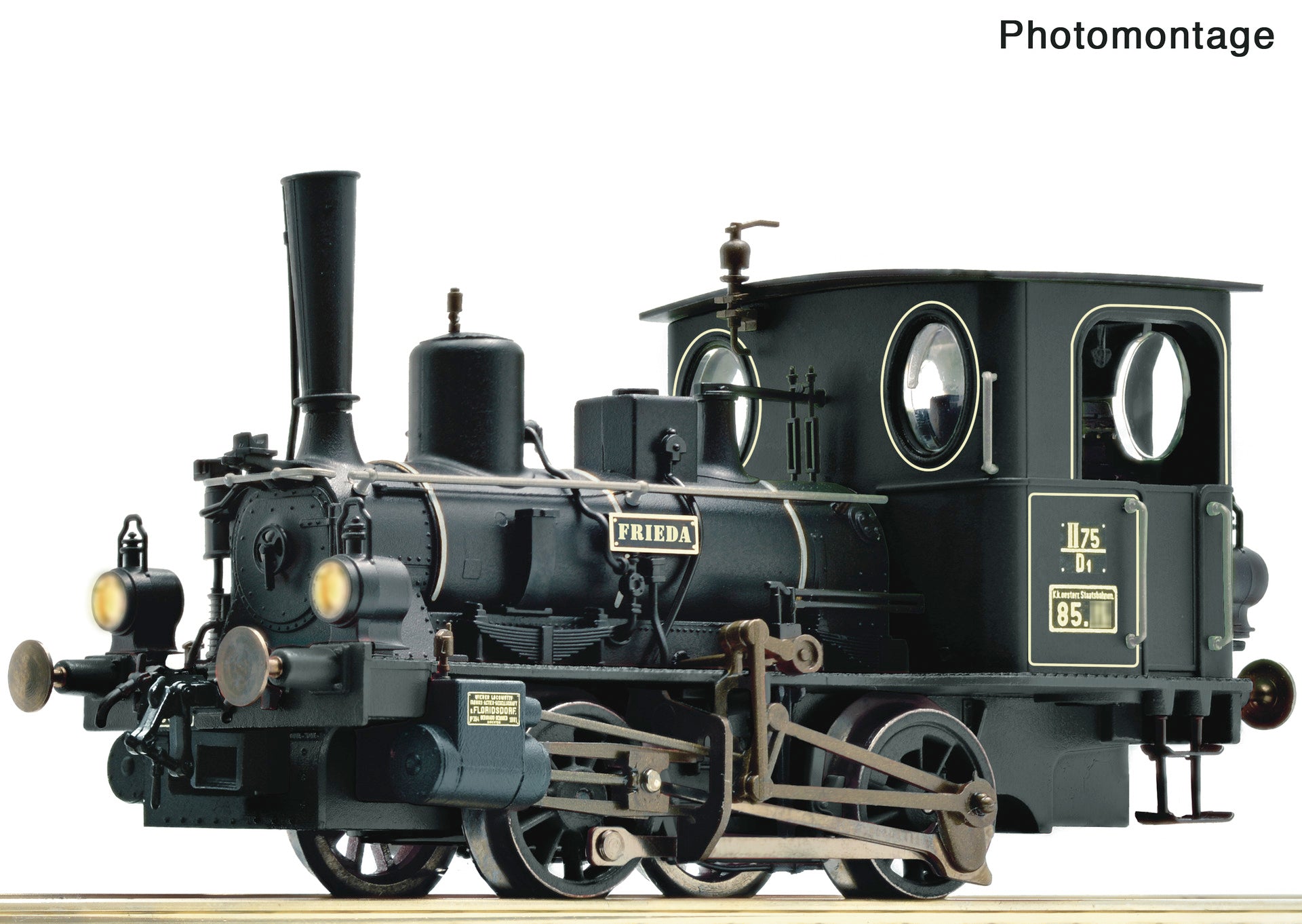 Roco 7110048 HO Steam locomotive Class 85, kkStB, DCC Digital Sound