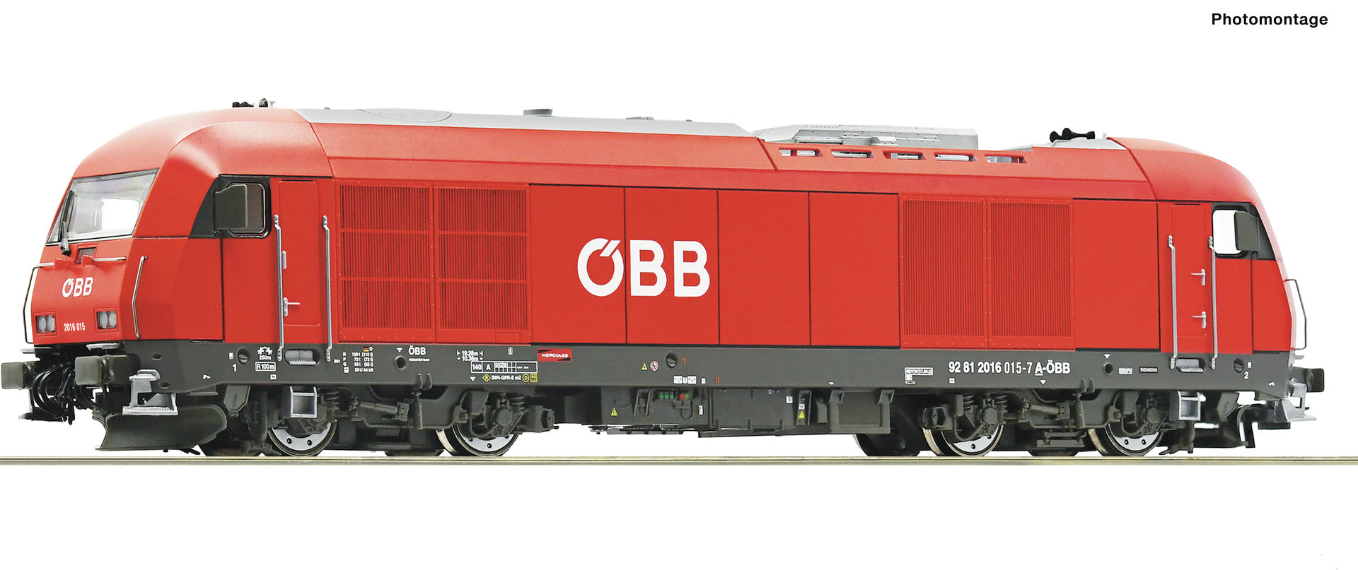 Roco 7310087 HO Diesel locomotive 2016 015-7, ÖBB, DCC Digital Sound