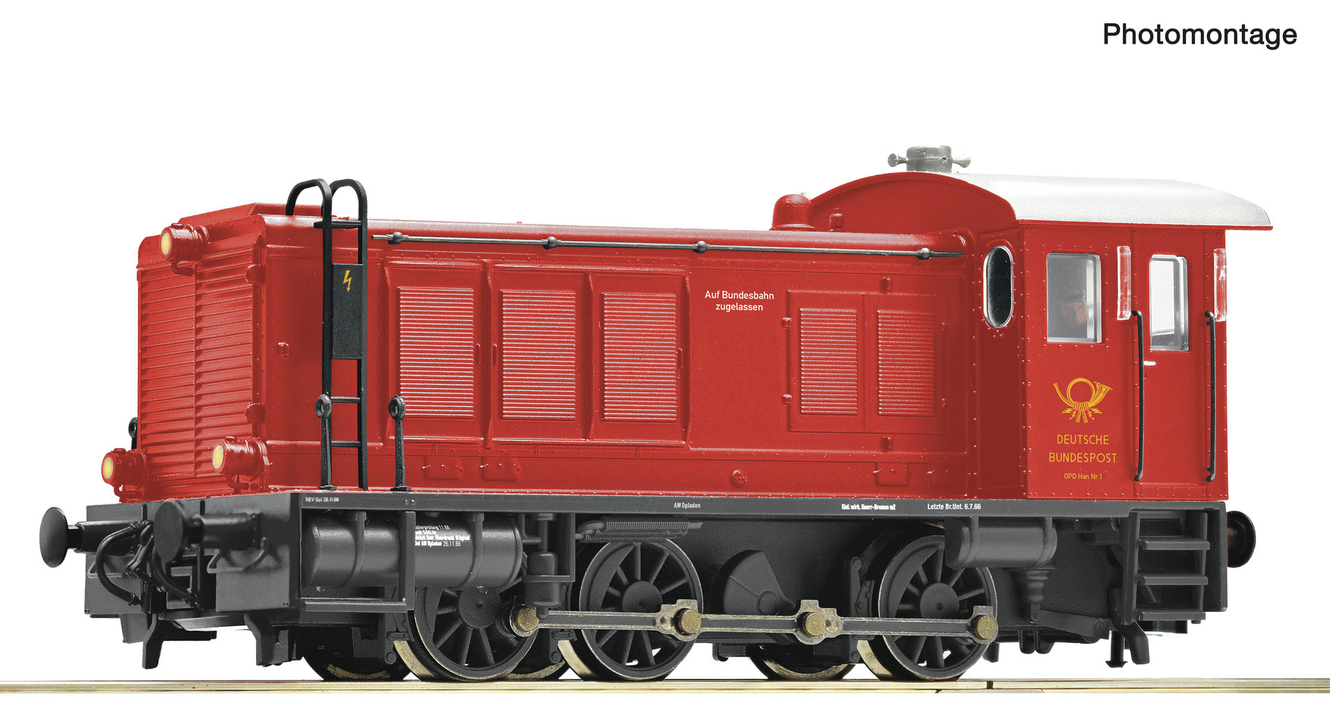 Roco 7320083 HO Diesel locomotive No. 1, DBP, Marklin AC Digital Sound