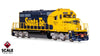 ScaleTrains SXT40743 Rivet Counter HO Scale EMD SD40-2, Santa Fe/Nose Headlight/Ditch Lights 5170 DCC & Sound Equipped