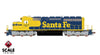 ScaleTrains SXT40743 Rivet Counter HO Scale EMD SD40-2, Santa Fe/Nose Headlight/Ditch Lights 5170 DCC & Sound Equipped