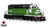 ScaleTrains SXT40751 Rivet Counter HO Scale EMD SD40-2, Burlington Northern/White Face 6332 DCC & Sound Equipped