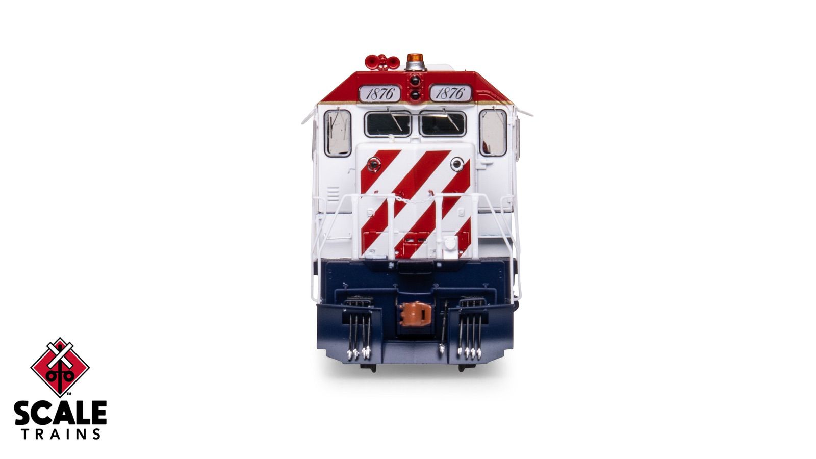 ScaleTrains SXT40756 Rivet Counter HO Scale EMD SD40-2, Burlington Northern/Bicentennial #1876 1876 DC/DCC Ready