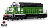ScaleTrains SXT40757 Rivet Counter HO Scale EMD SD40-2, Burlington Northern/White Face/Strobe Lights 6350 DCC & Sound Equipped