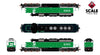 ScaleTrains SXT40759 Rivet Counter HO Scale EMD SD40-2, Burlington Northern/White Face/Strobe Lights 6358 DCC & Sound Equipped