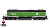 ScaleTrains SXT40763 Rivet Counter HO Scale EMD SD40-2B, Burlington Northern/White Face 7502 DCC & Sound Equipped