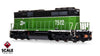 ScaleTrains SXT40763 Rivet Counter HO Scale EMD SD40-2B, Burlington Northern/White Face 7502 DCC & Sound Equipped