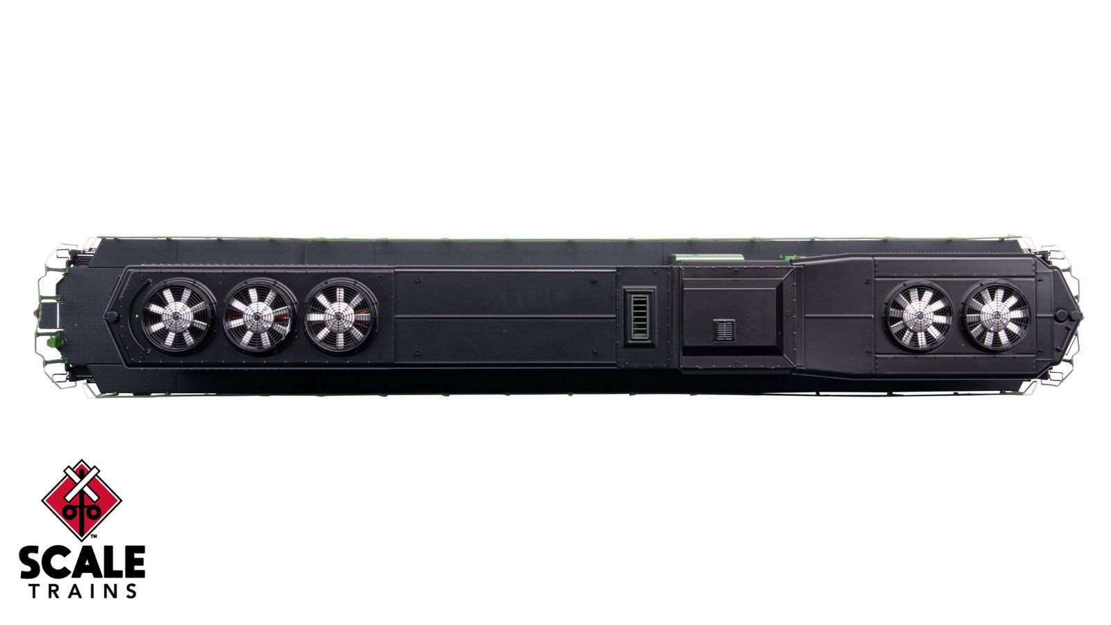 ScaleTrains SXT40763 Rivet Counter HO Scale EMD SD40-2B, Burlington Northern/White Face 7502 DCC & Sound Equipped