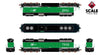 ScaleTrains SXT40763 Rivet Counter HO Scale EMD SD40-2B, Burlington Northern/White Face 7502 DCC & Sound Equipped