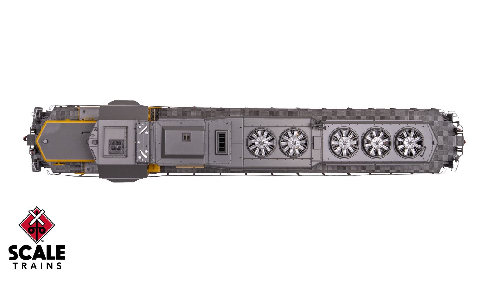 ScaleTrains SXT40805 Rivet Counter HO Scale EMD SD40-2, Union Pacific/SD40N Rebuild/116" Snoot Nose 1838 DCC & Sound Equipped