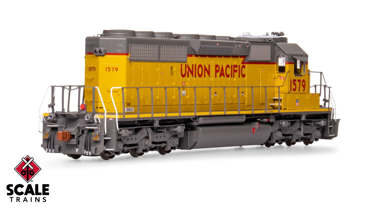 ScaleTrains SXT40809 Rivet Counter HO Scale EMD SD40-2, Union Pacific/SD40N Rebuild/81" Nose 1972 DCC & Sound Equipped