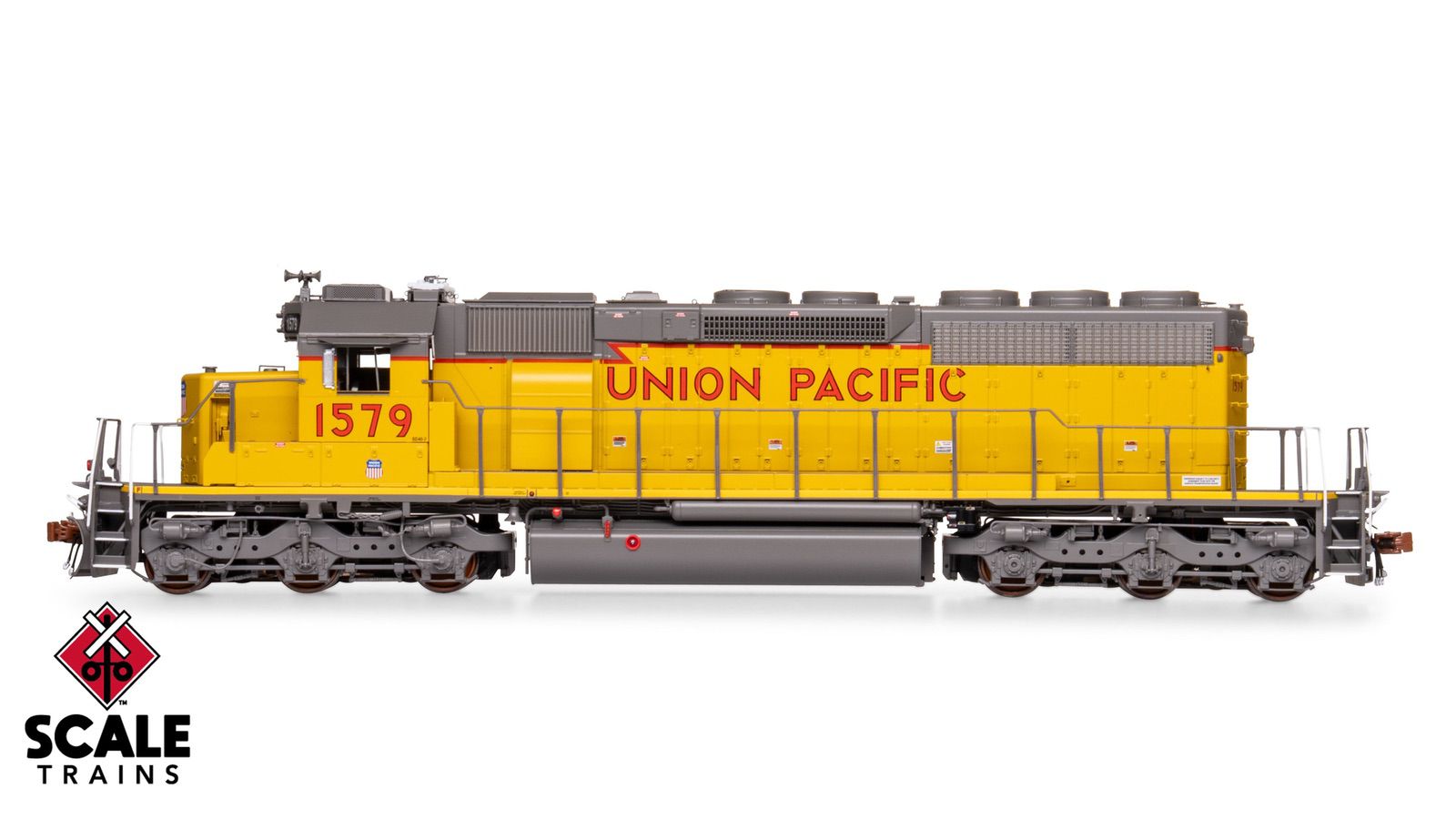 ScaleTrains SXT40809 Rivet Counter HO Scale EMD SD40-2, Union Pacific/SD40N Rebuild/81" Nose 1972 DCC & Sound Equipped
