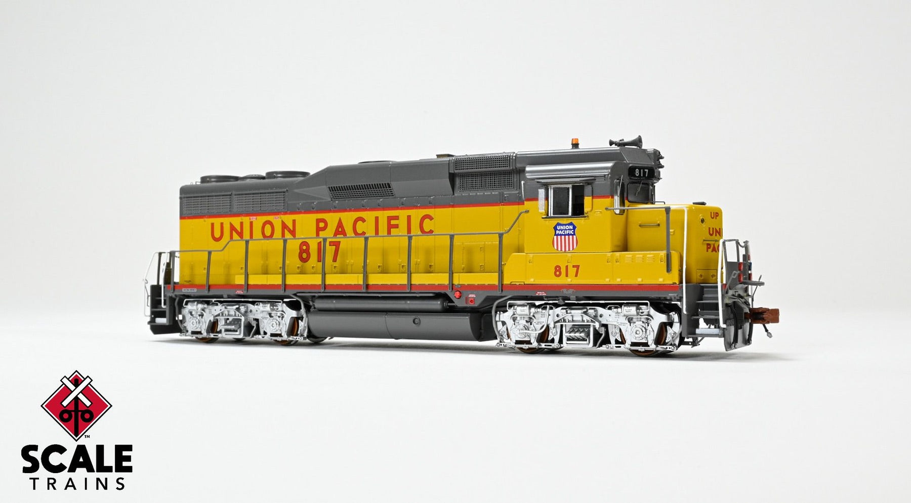 ScaleTrains SXT40977 Rivet Counter HO Scale EMD GP30 Phase Ib2, Union Pacific 817 DCC & Sound Equipped