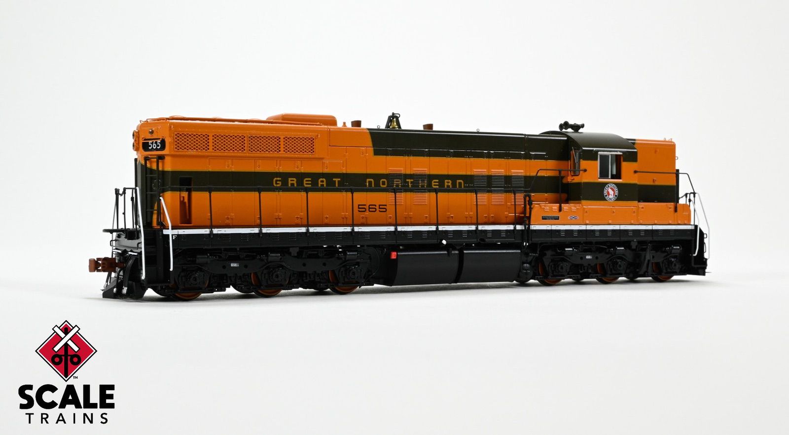 ScaleTrains SXT41170 Rivet Counter HO Scale EMD SD7, Great Northern/Empire Builder/As Delivered 567 DCC & Sound Equipped