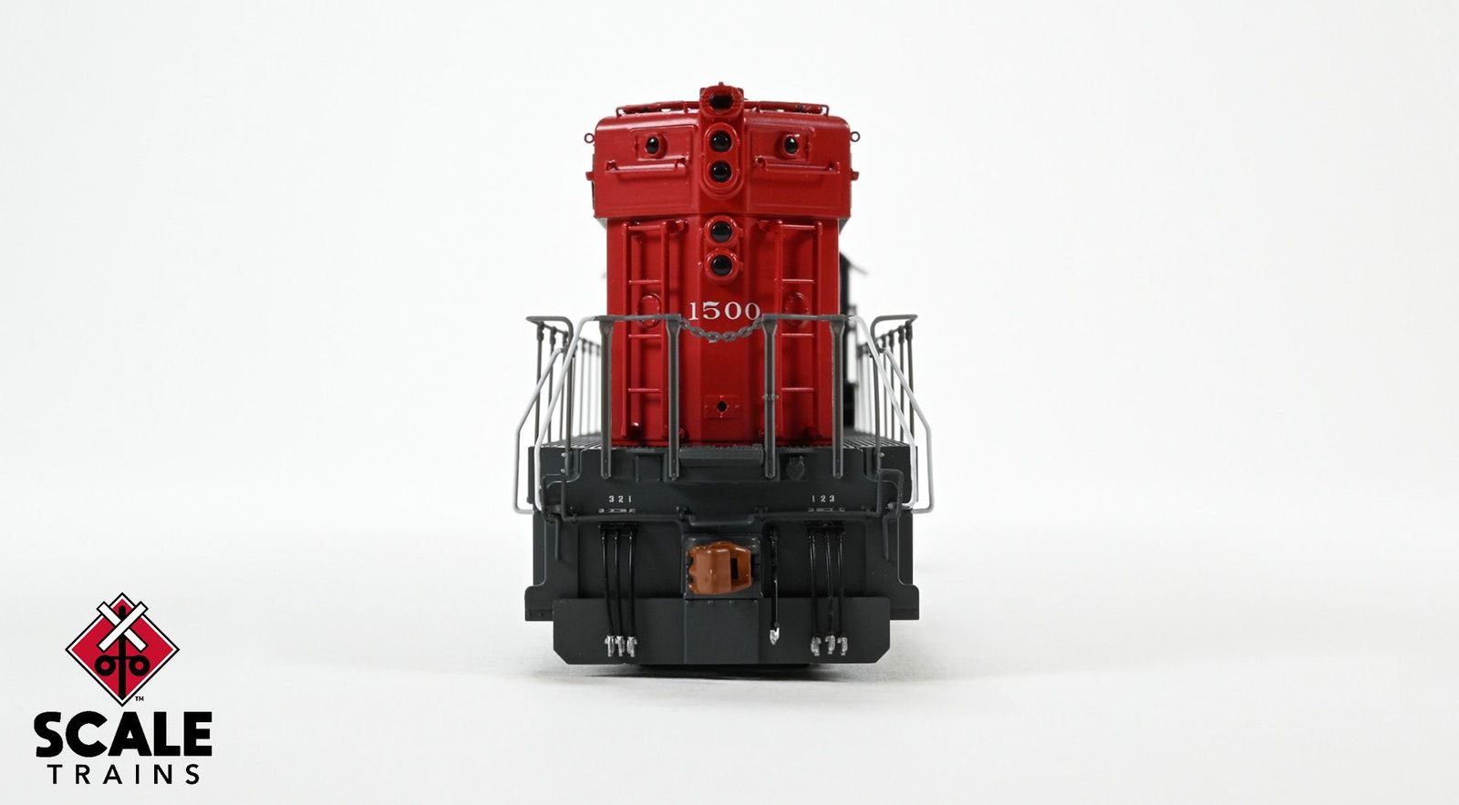 ScaleTrains SXT41192 Rivet Counter HO Scale EMD SD7R, Southern Pacific/Bloody Nose 1518 DCC & Sound Equipped