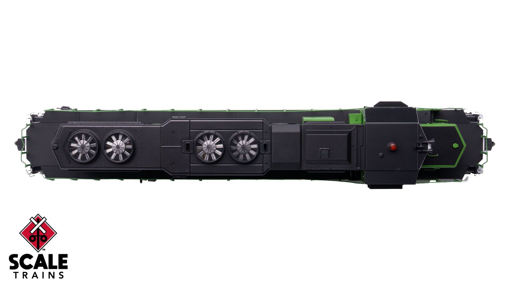 ScaleTrains SXT41228 Rivet Counter HO Scale EMD SD38-2 w/Dynamic Brakes, Burlington Northern 6261 DCC & Sound Equipped