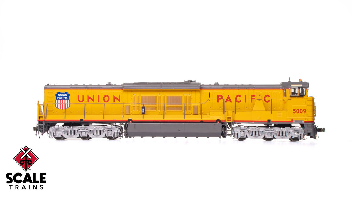 ScaleTrains SXT70117 Museum Quality HO Scale GE U50C, Union Pacific/Modified Nose Door 5009 DCC & Sound Equipped