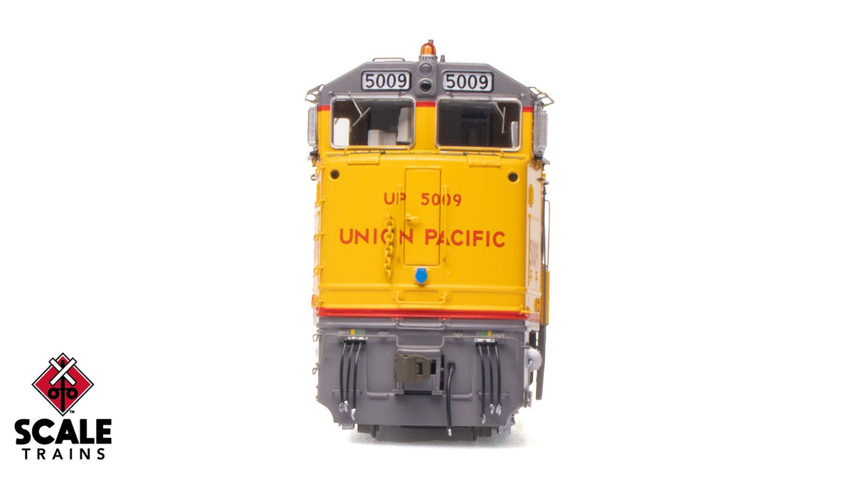 ScaleTrains SXT70117 Museum Quality HO Scale GE U50C, Union Pacific/Modified Nose Door 5009 DCC & Sound Equipped