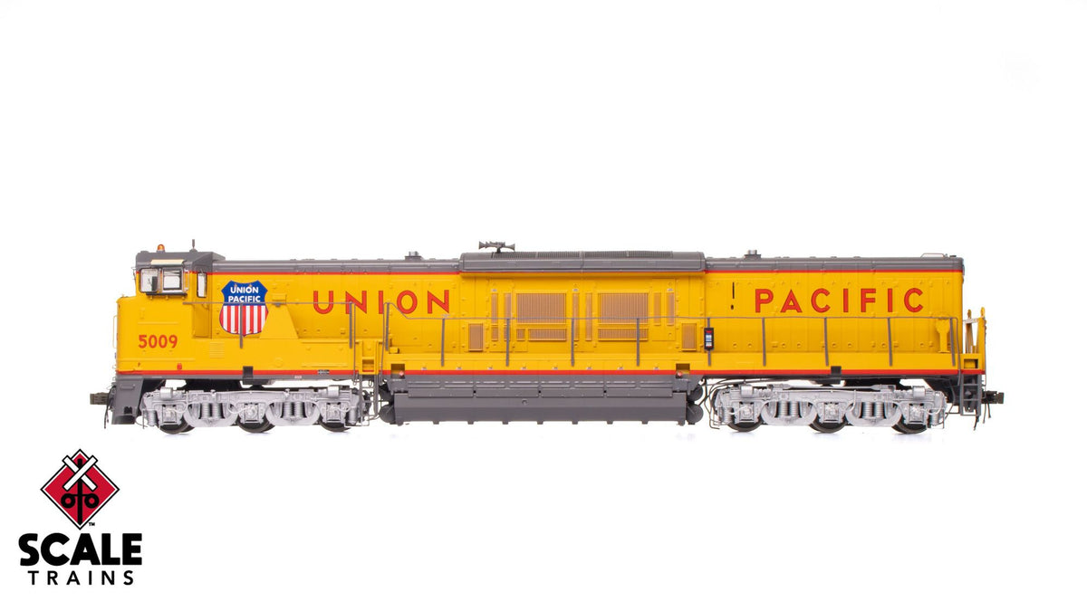 ScaleTrains SXT70117 Museum Quality HO Scale GE U50C, Union Pacific/Modified Nose Door 5009 DCC & Sound Equipped
