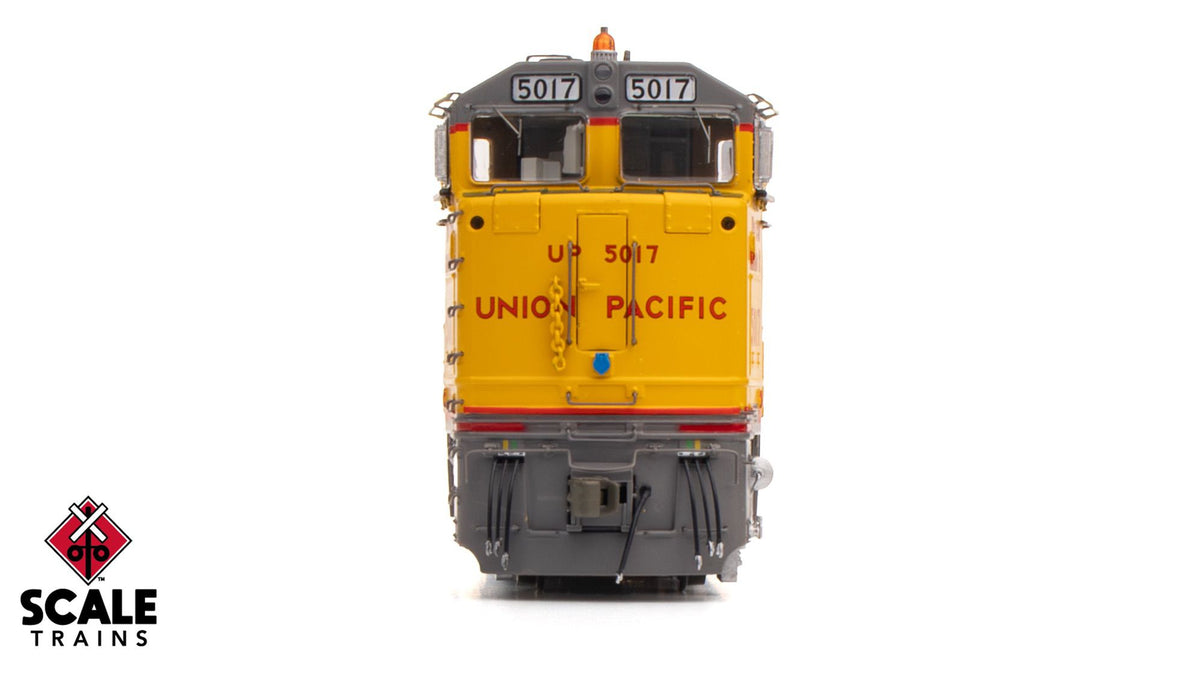 ScaleTrains SXT70123 Museum Quality HO Scale GE U50C, Union Pacific/We Can Handle It 5017 DCC & Sound Equipped