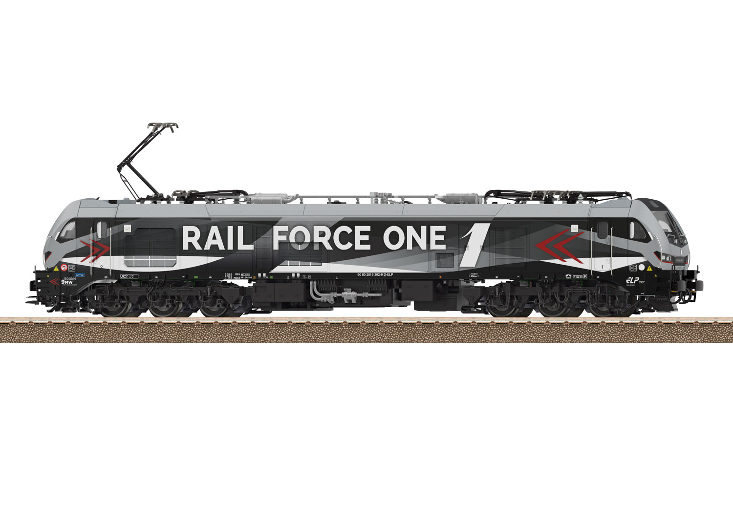 Trix 25901 HO Class 2019 Dual Power Locomotive MFX DCC/Sound